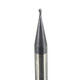 2 Flutes Radius 0.5mm Tungsten Steel Coated Ball Nose End Mill Cutter 2 Flutes Radius 0.5mm Tungsten Steel Coated Ball Nose End Mill Cutter