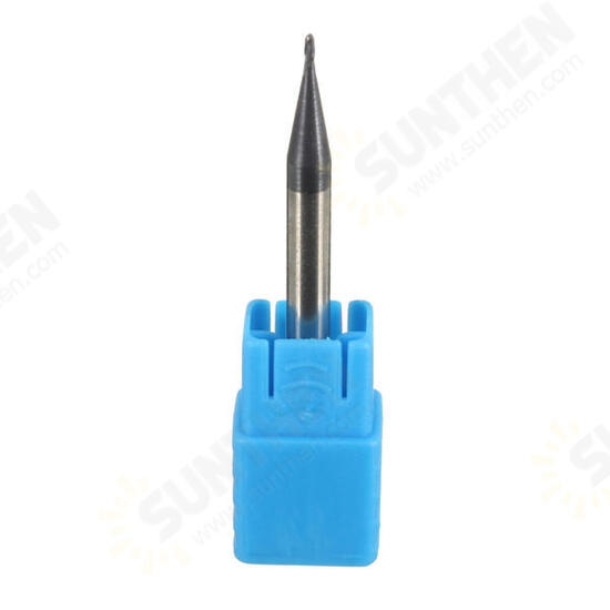 2 Flutes Radius 0.5mm Tungsten Steel Coated Ball Nose End Mill Cutter 2 Flutes Radius 0.5mm Tungsten Steel Coated Ball Nose End Mill Cutter
