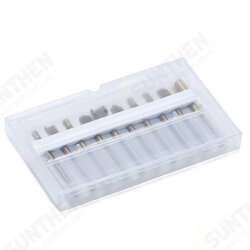 20Pcs HSS Titanium Plating Trimming Blade and Rotary File Tool Set For Wood Carving