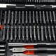 246Pcs HSS Drill Bit Set Screwdriver Bits In Storage Case DIY Wood Metal 246Pcs HSS Drill Bit Set Screwdriver Bits In Storage Case DIY Wood Metal