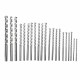 246Pcs HSS Drill Bit Set Screwdriver Bits In Storage Case DIY Wood Metal 246Pcs HSS Drill Bit Set Screwdriver Bits In Storage Case DIY Wood Metal