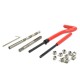 25Pcs High Speed Steel Straight Trough Fine Thread Tool Set For Various Types Of Processing Machinery 25Pcs High Speed Steel Straight Trough Fine Thread Tool Set For Various Types Of Processing Machinery