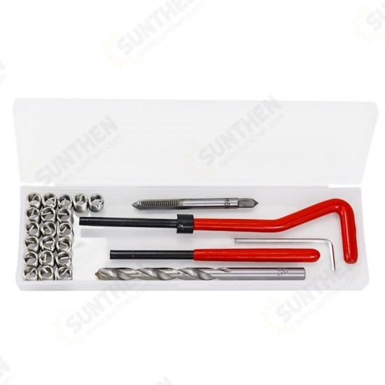 25Pcs High Speed Steel Straight Trough Fine Thread Tool Set For Various Types Of Processing Machinery 25Pcs High Speed Steel Straight Trough Fine Thread Tool Set For Various Types Of Processing Machinery