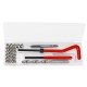 25Pcs High Speed Steel Straight Trough Fine Thread Tool Set For Various Types Of Processing Machinery 25Pcs High Speed Steel Straight Trough Fine Thread Tool Set For Various Types Of Processing Machinery