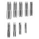 2Pcs M3 to M12 Industrial Metric HSS Right Hand Thread Tap Drill Bits Plug Taps Drill Bits