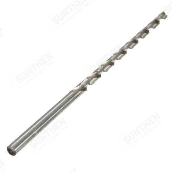 2mm To 5mm Diameter Extra Long HSS Auger Twist Drill Bit Straigth Shank 160mm