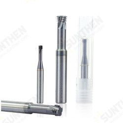 3 Flute Thread Milling Cutter 60 Degree Metric Carbide End Mill CNC Router Bit 3 Flute Thread Milling Cutter 60 Degree Metric Carbide End Mill CNC Router Bit