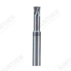 3 Flute Thread Milling Cutter 60 Degree Metric Carbide End Mill CNC Router Bit