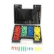 300pcs 2-10mm Drill Bit Set Twist Drill Building Drill with Expansion Screws for Wood Working