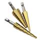 3/16-1/2 1/4-3/4 1/8-1/2 Inch Step Drill Bit Inch Type 1/4 Inch Shank Step Drill 3/16-1/2 1/4-3/4 1/8-1/2 Inch Step Drill Bit Inch Type 1/4 Inch Shank Step Drill