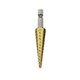 3/16-1/2 1/4-3/4 1/8-1/2 Inch Step Drill Bit Inch Type 1/4 Inch Shank Step Drill 3/16-1/2 1/4-3/4 1/8-1/2 Inch Step Drill Bit Inch Type 1/4 Inch Shank Step Drill