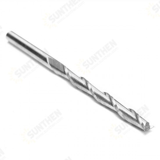 3.175mm 2 Flute Spiral Bit Carbide End Mill Router 32mm CEL CNC Cutting Tool 3.175mm 2 Flute Spiral Bit Carbide End Mill Router 32mm CEL CNC Cutting Tool