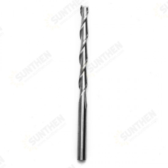 3.175mm 2 Flute Spiral Bit Carbide End Mill Router 32mm CEL CNC Cutting Tool 3.175mm 2 Flute Spiral Bit Carbide End Mill Router 32mm CEL CNC Cutting Tool