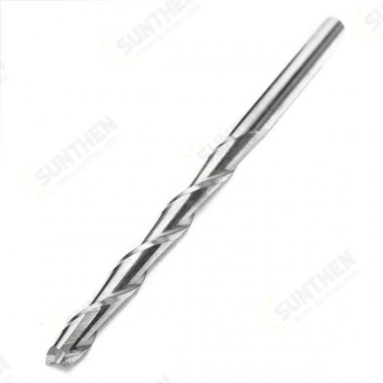 3.175mm 2 Flute Spiral Bit Carbide End Mill Router 32mm CEL CNC Cutting Tool 3.175mm 2 Flute Spiral Bit Carbide End Mill Router 32mm CEL CNC Cutting Tool