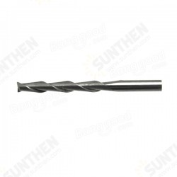 3.175mm Carbide CNC 2 Flute Spiral Bits End Mill Router 22mm CEL Milling Cutter