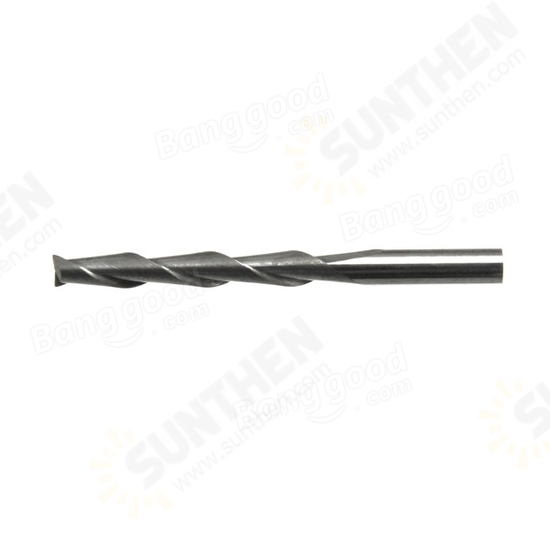 3.175mm Carbide CNC 2 Flute Spiral Bits End Mill Router 22mm CEL Milling Cutter 3.175mm Carbide CNC 2 Flute Spiral Bits End Mill Router 22mm CEL Milling Cutter