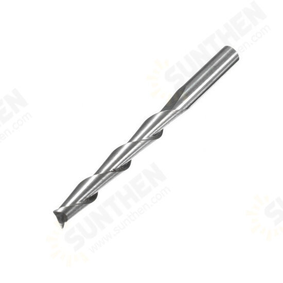 3.175mm Carbide CNC 2 Flute Spiral Bits End Mill Router 22mm CEL Milling Cutter 3.175mm Carbide CNC 2 Flute Spiral Bits End Mill Router 22mm CEL Milling Cutter