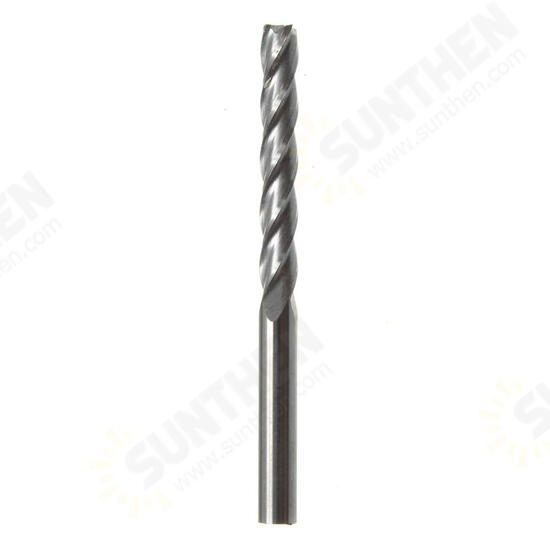 3.175mm Carbide CNC 4 Flute Spiral Bit End Mill Cutter CEL 22mm 3.175mm Carbide CNC 4 Flute Spiral Bit End Mill Cutter CEL 22mm