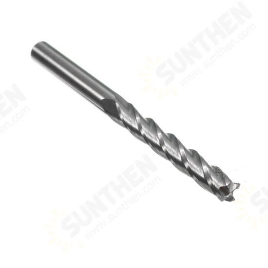 3.175mm Carbide CNC 4 Flute Spiral Bit End Mill Cutter CEL 22mm 3.175mm Carbide CNC 4 Flute Spiral Bit End Mill Cutter CEL 22mm