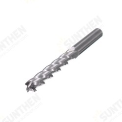 3.175mm Carbide CNC 4 Flute Spiral Bit End Mill Cutter CEL 22mm