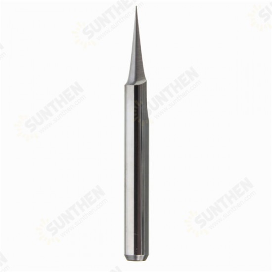 3.175mm Shank 0.1mm 10 Degree Carbide PCB Engraving Bit CNC Router Tool 3.175mm Shank 0.1mm 10 Degree Carbide PCB Engraving Bit CNC Router Tool