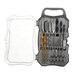 31Pcs Titanium Coated Hole Saw Cutting Set 1/4 Inch Hex Shank Magnetic Connecting Rod Screwdriver Bits Set 31Pcs Titanium Coated Hole Saw Cutting Set 1/4 Inch Hex Shank Magnetic Connecting Rod Screwdriver Bits Set