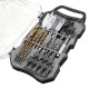 31Pcs Titanium Coated Hole Saw Cutting Set 1/4 Inch Hex Shank Magnetic Connecting Rod Screwdriver Bits Set