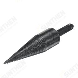 32mm High Speed Steel Firewood Splitting Drill Bit Hard Wood Cone Splitter Bit