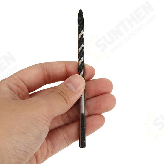 3/4/5/6/8/10/12mm Triangle Twist Drill Bit Concrete Glass Ceramic Tile Marble Drill Bit