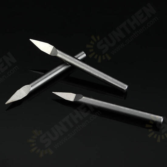 3pcs 3.175mm Shank 30 Degree 0.1/0.2/0.3mm Carbide Engraving Bits CNC Tool for Metal 3pcs 3.175mm Shank 30 Degree 0.1/0.2/0.3mm Carbide Engraving Bits CNC Tool for Metal