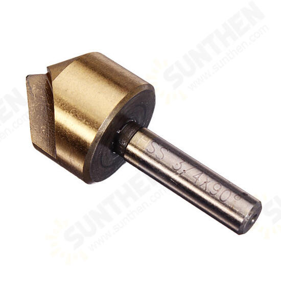 3pcs Single Flute 90 Degree Edge Chamfer Set Countersink Drill Bit 3pcs Single Flute 90 Degree Edge Chamfer Set Countersink Drill Bit