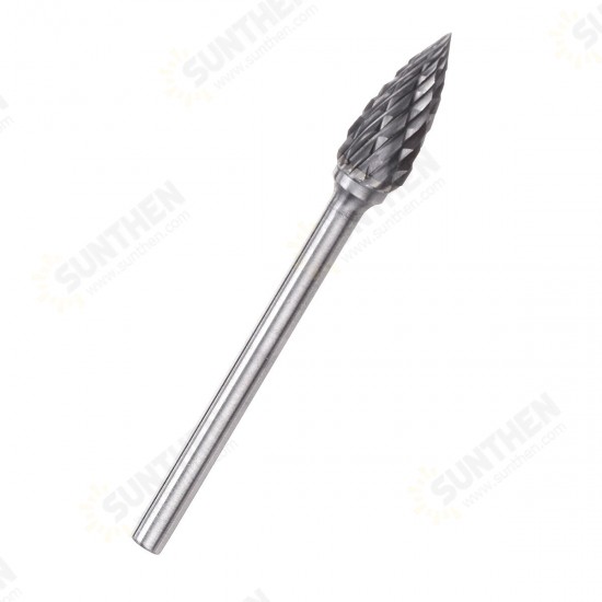 3x6mm Double Grain Tungsten Steel Grinding Head Rotary Burr Drill Bit Milling Cutter Head 3x6mm Double Grain Tungsten Steel Grinding Head Rotary Burr Drill Bit Milling Cutter Head