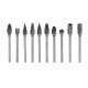 3x6mm Double Grain Tungsten Steel Grinding Head Rotary Burr Drill Bit Milling Cutter Head 3x6mm Double Grain Tungsten Steel Grinding Head Rotary Burr Drill Bit Milling Cutter Head