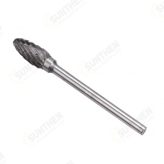 3x6mm Double Grain Tungsten Steel Grinding Head Rotary Burr Drill Bit Milling Cutter Head 3x6mm Double Grain Tungsten Steel Grinding Head Rotary Burr Drill Bit Milling Cutter Head