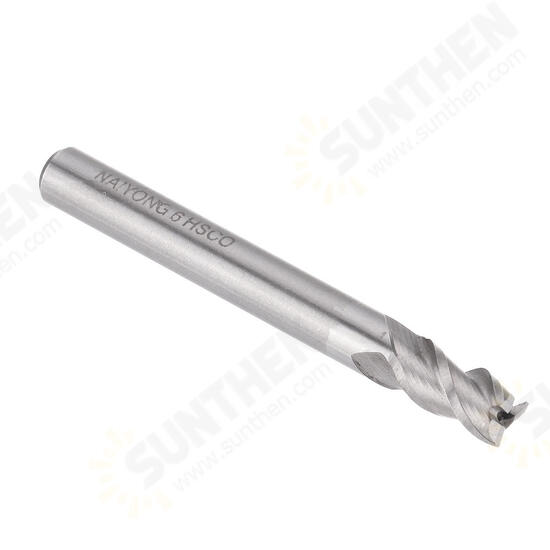 4-10mm HSS-CO 3 Flutes Milling Cutter CNC Milling Tool for Steel 4-10mm HSS-CO 3 Flutes Milling Cutter CNC Milling Tool for Steel
