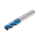 4 Flutes Ball Nose Milling Cutter Tungsten Carbide NACO Coated 2R0.2-8R2.0 HRC65 End Mill End Mill