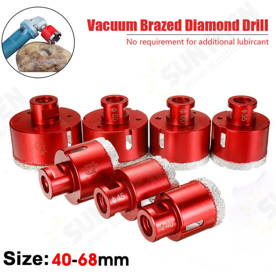 40-68mm Diamond Drill Core Bits Drilling Hole Saw Cutter for Tile Marble Granite Stone 40-68mm Diamond Drill Core Bits Drilling Hole Saw Cutter for Tile Marble Granite Stone