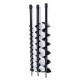 40/60/100mm x 800mm Earth Auger Drill Bit Fence Borer For Petrol Post Hole Digger Garden Tool