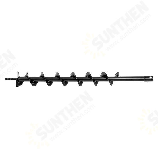 40/60/100mm x 800mm Earth Auger Drill Bit Fence Borer For Petrol Post Hole Digger Garden Tool