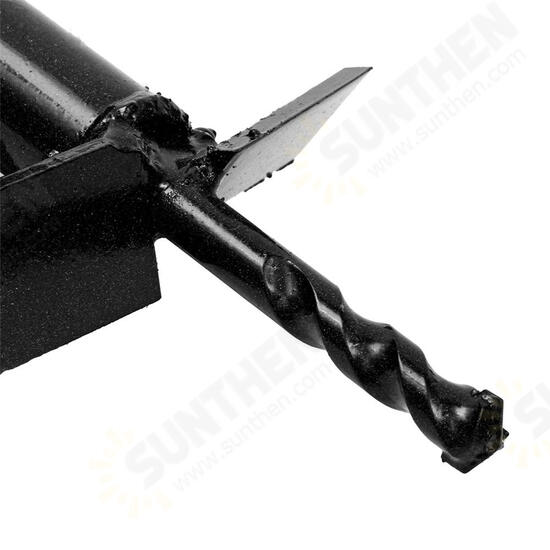 40/60/100mm x 800mm Earth Auger Drill Bit Fence Borer For Petrol Post Hole Digger Garden Tool