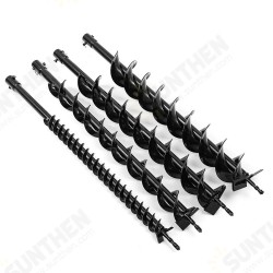 40/60/80/100mm Earth Drill Dual Blade Auger Drill Bit Fence Borer For Earth Petrol Post Hole Digger 40/60/80/100mm Earth Drill Dual Blade Auger Drill Bit Fence Borer For Earth Petrol Post Hole Digger