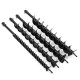 40/60/80/100mm Earth Drill Dual Blade Auger Drill Bit Fence Borer For Earth Petrol Post Hole Digger