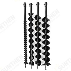 40/60/80/100mm Earth Drill Dual Blade Auger Drill Bit Fence Borer For Earth Petrol Post Hole Digger 40/60/80/100mm Earth Drill Dual Blade Auger Drill Bit Fence Borer For Earth Petrol Post Hole Digger