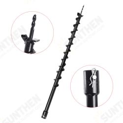40mm x 800mmm Earth Auger Fence Borer Drill Bit Hole Digger