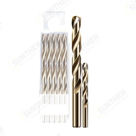 4.1-4.8MM Perforated Steel Stainless Steel Electric Drill Bit Containing Cobalt Tungsten Steel Alloy Suit Spiral Drill Bit