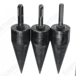 42mm High Speed Steel Firewood Splitting Drill Bit Hard Wood Cone Splitter Bit 42mm High Speed Steel Firewood Splitting Drill Bit Hard Wood Cone Splitter Bit