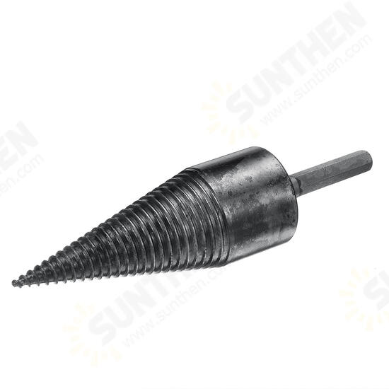 42mm High Speed Steel Firewood Splitting Drill Bit Hard Wood Cone Splitter Bit 42mm High Speed Steel Firewood Splitting Drill Bit Hard Wood Cone Splitter Bit
