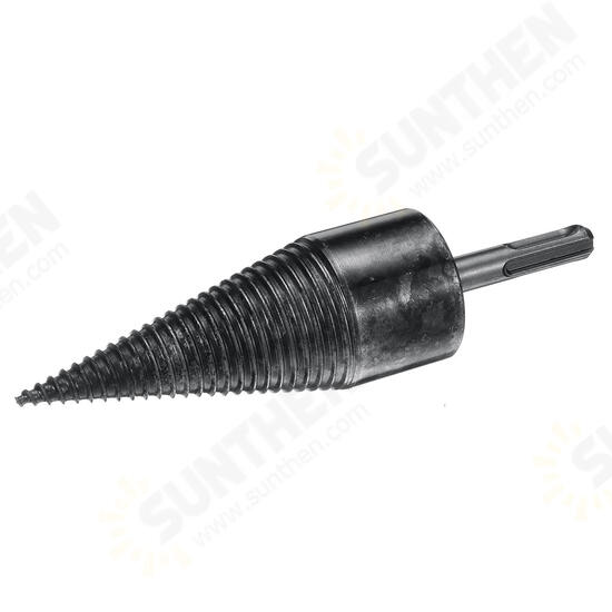42mm High Speed Steel Firewood Splitting Drill Bit Hard Wood Cone Splitter Bit 42mm High Speed Steel Firewood Splitting Drill Bit Hard Wood Cone Splitter Bit