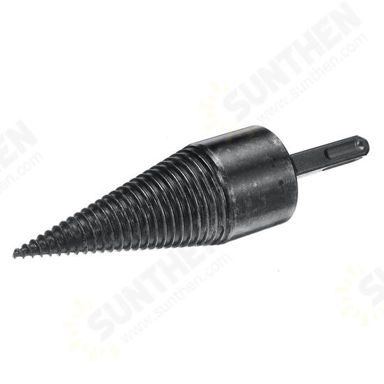 42mm High Speed Steel Firewood Splitting Drill Bit Hard Wood Cone Splitter Bit 42mm High Speed Steel Firewood Splitting Drill Bit Hard Wood Cone Splitter Bit