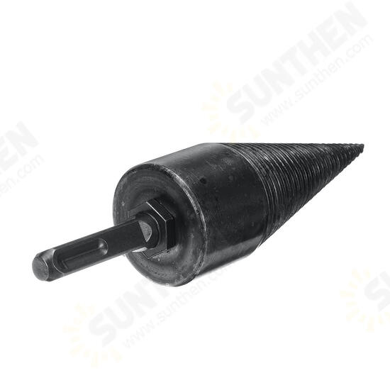 42mm High Speed Steel Firewood Splitting Drill Bit Hard Wood Cone Splitter Bit 42mm High Speed Steel Firewood Splitting Drill Bit Hard Wood Cone Splitter Bit